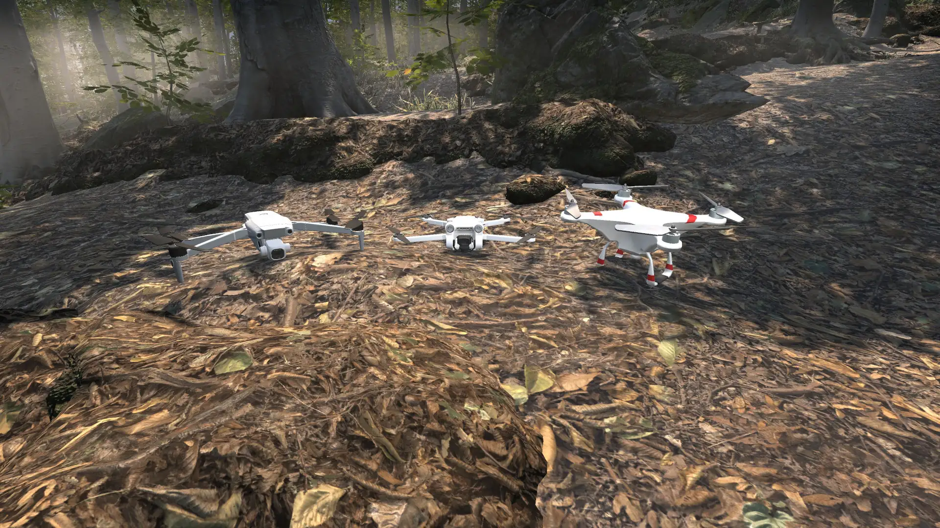 Скриншот Drone Simulator Realistic UAV 4