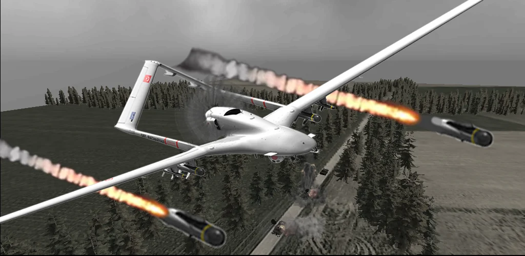 Drone Strike Military War 3D खेल Android के लिए कवर आर्ट