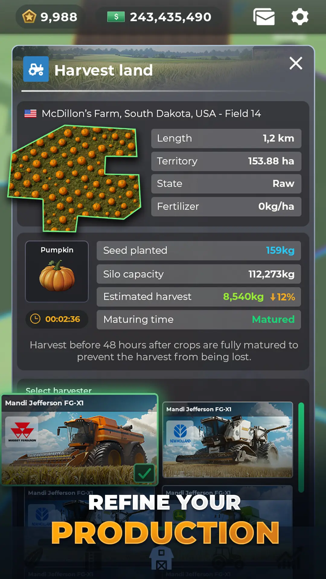 Screenshot Farm Manager - 2026 8