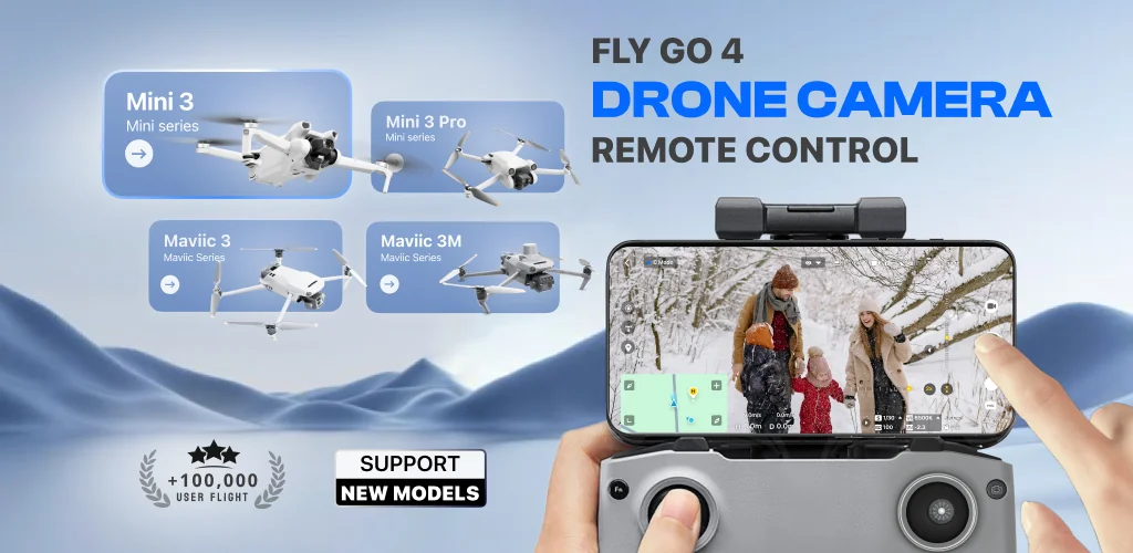 Fly Go 4 Drone Camera Control app cover art for Android