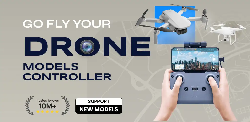 Go Fly Drone models controller 应用程序 Android 封面艺术