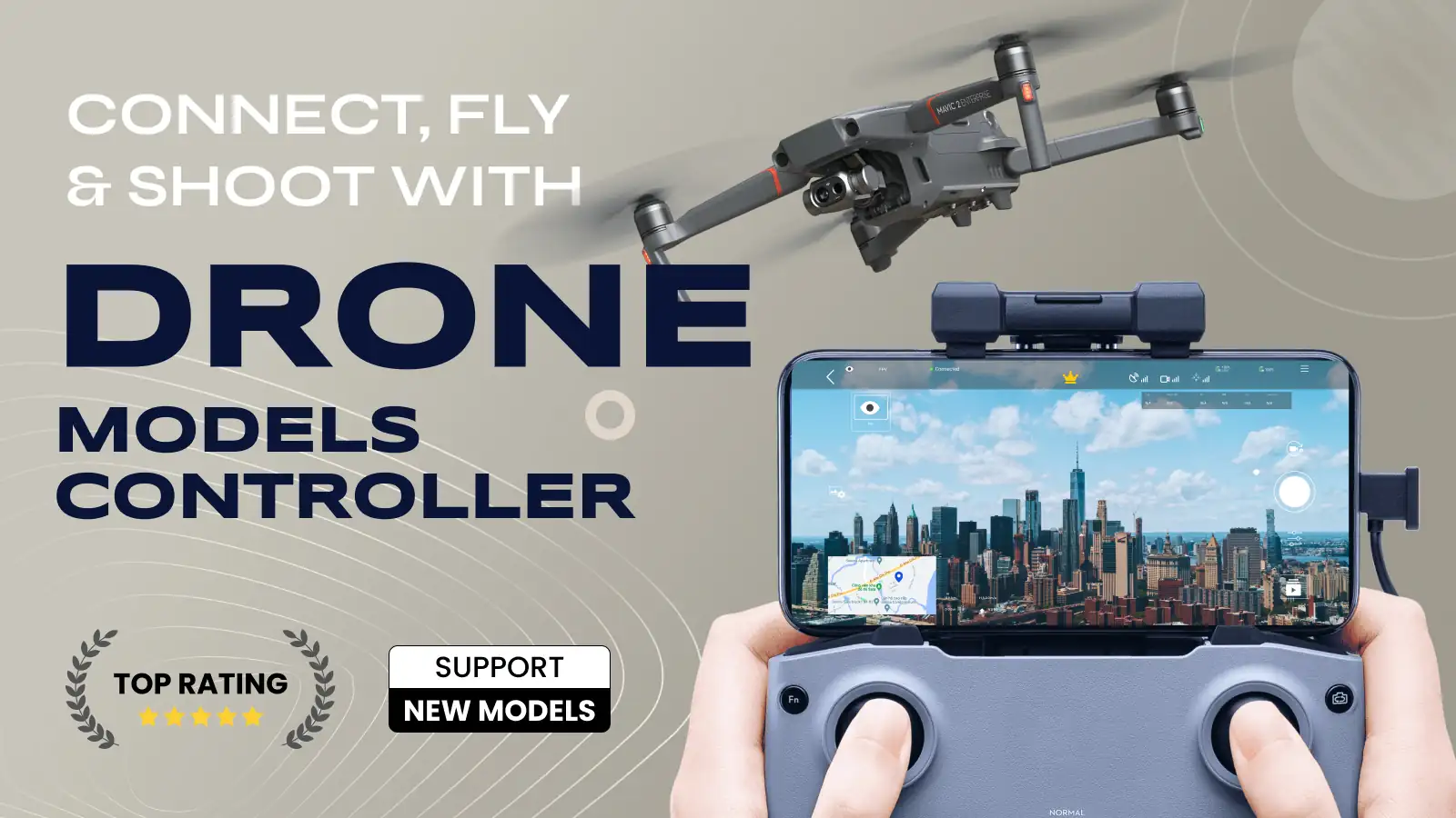 截图 Go Fly Drone models controller 1