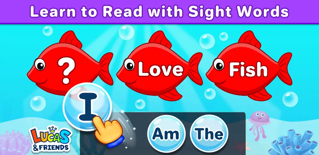 Learn to Read: Kids Games खेल Android के लिए कवर आर्ट