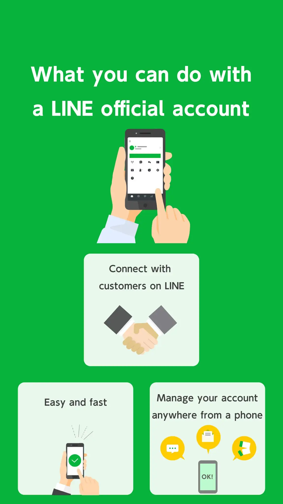 Screenshot LINE Official Account 2
