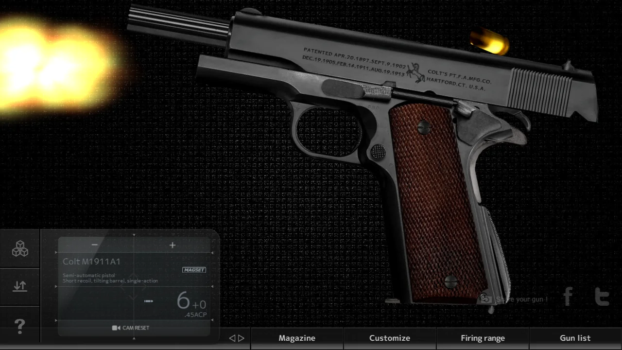 لقطة شاشة Magnum3.0 Gun Custom Simulator %د