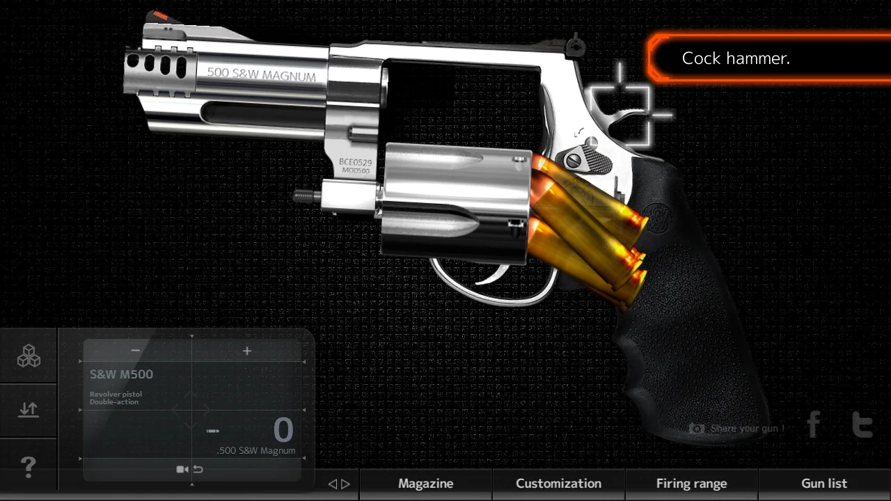 لقطة شاشة Magnum3.0 Gun Custom Simulator %د