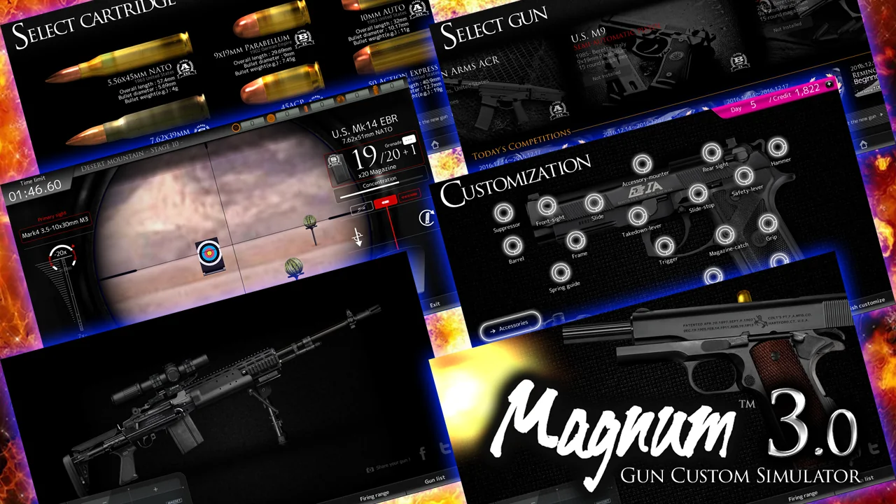 لقطة شاشة Magnum3.0 Gun Custom Simulator %د