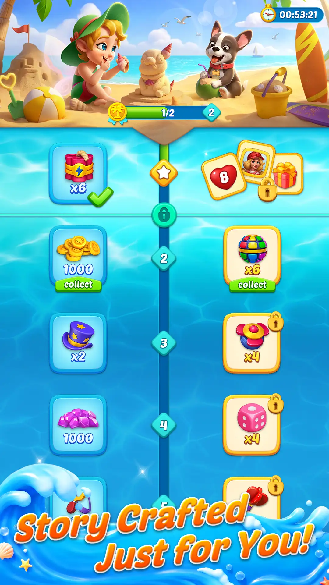 لقطة شاشة Matching Story - Puzzle Games %د