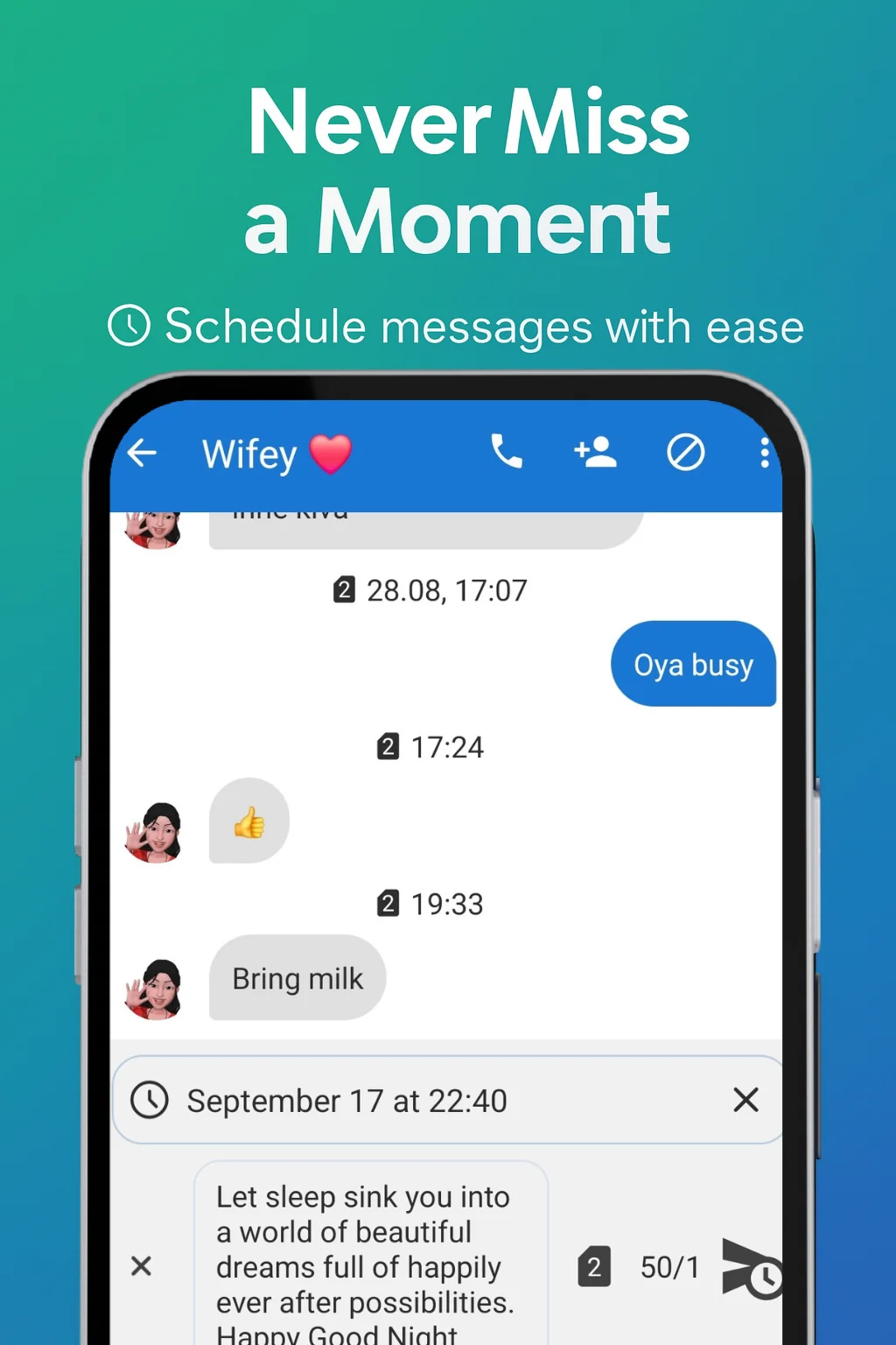 Ảnh chụp màn hình Max Messages – Smart SMS 2