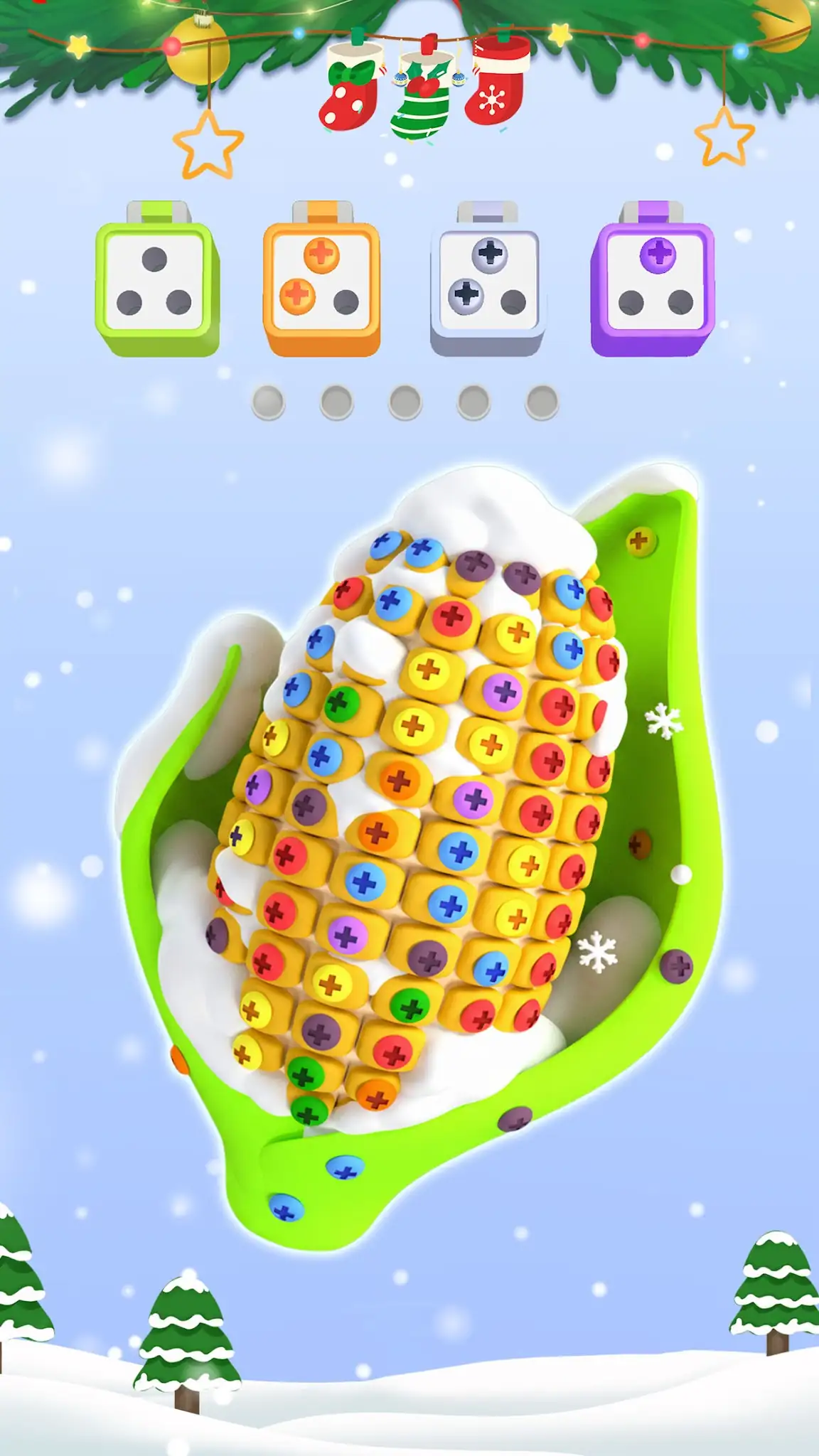 لقطة شاشة Screw Sort 3D: لعبة المسامير %د