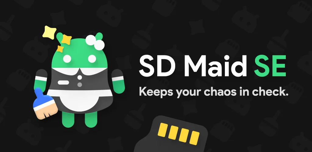 SD Maid 2/SE - очистка системы приложение обложка для Android