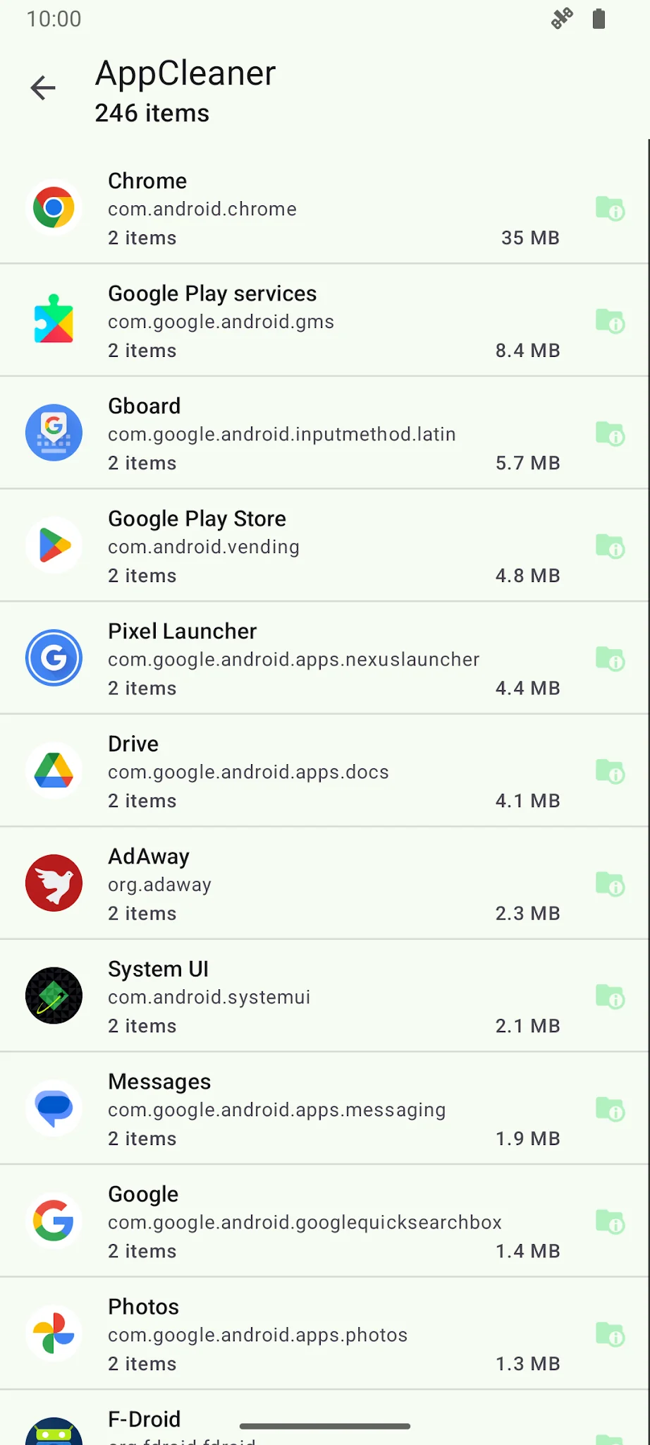 Скриншот SD Maid 2/SE - очистка системы 2