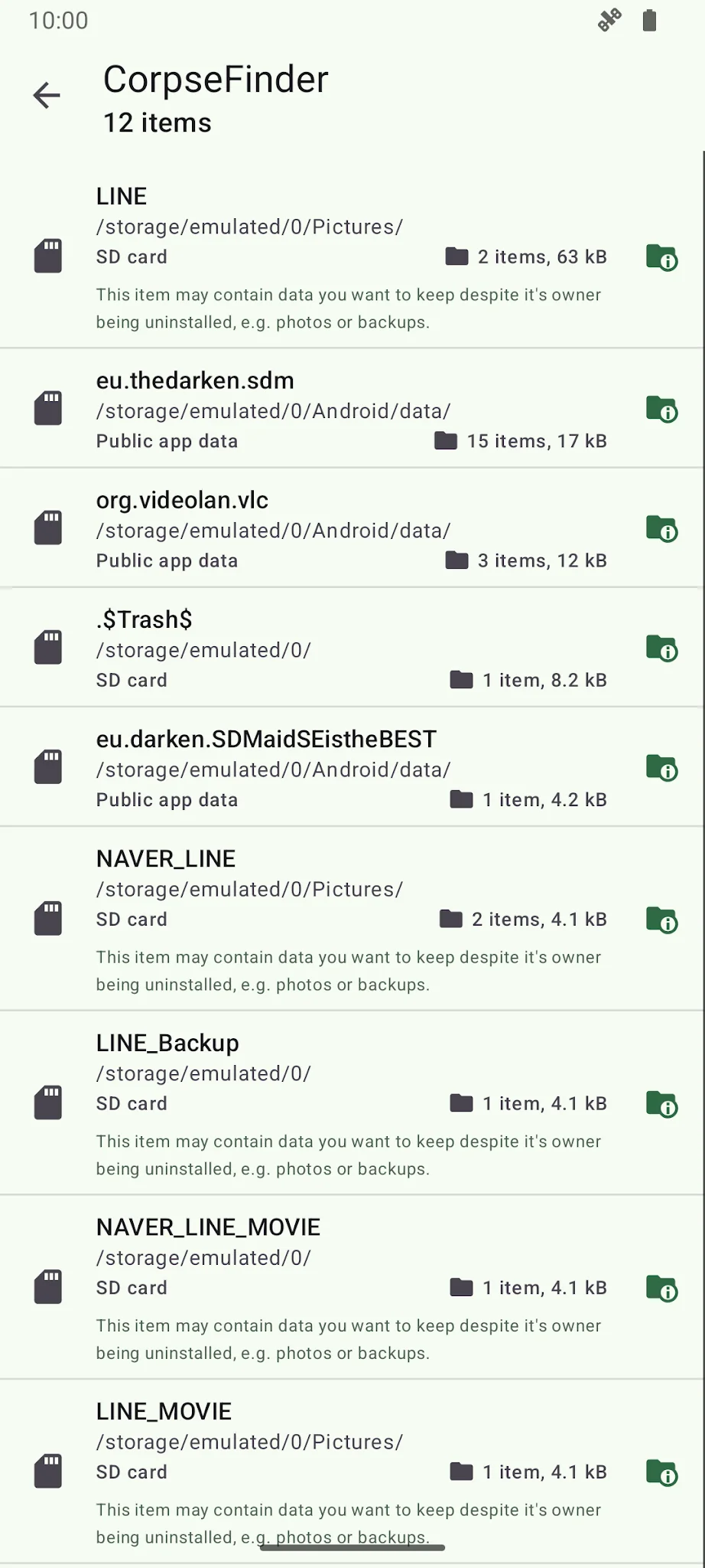 Скриншот SD Maid 2/SE - очистка системы 3