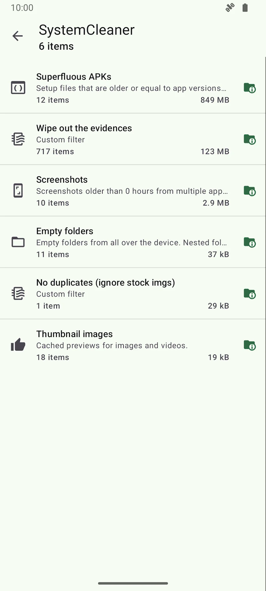 Скриншот SD Maid 2/SE - очистка системы 4