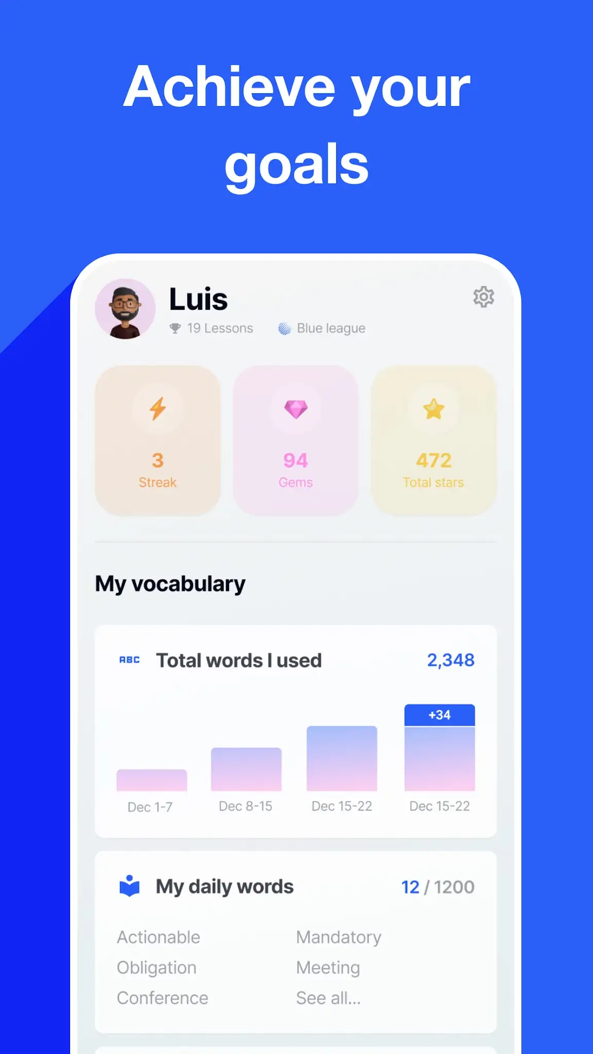 Скриншот Speak English with Loora AI 6