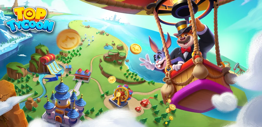 android için Top Tycoon: Coin Theme Empire oyun kapak resmi