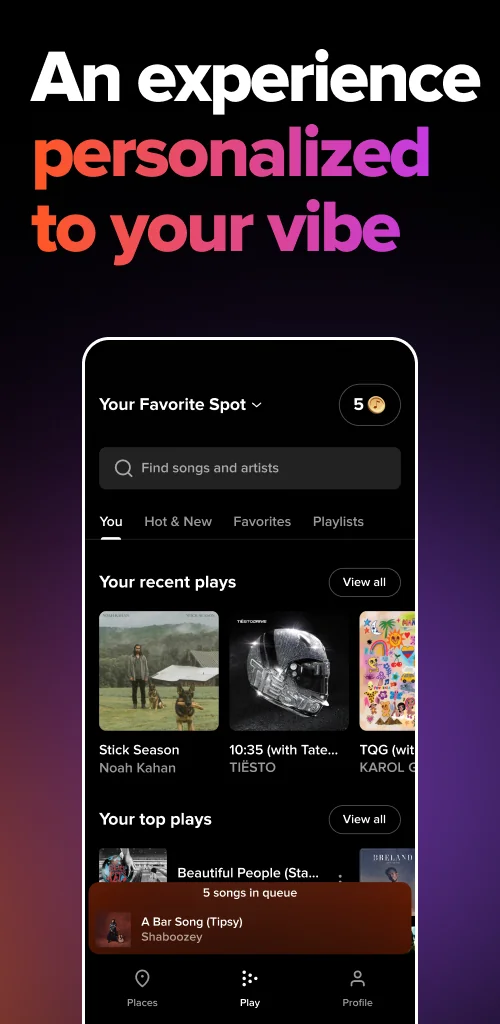 Скриншот TouchTunes: Bar Jukebox 4
