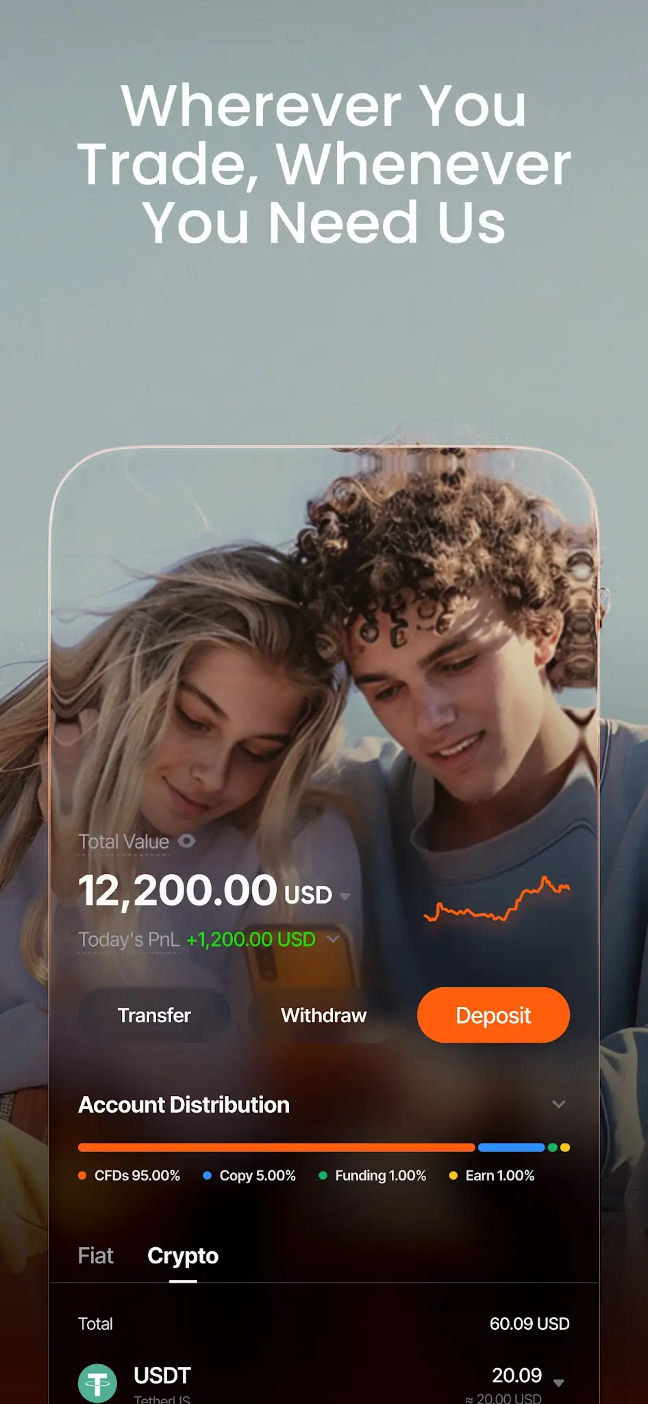 Скриншот Vantage:All-In-One Trading App 5