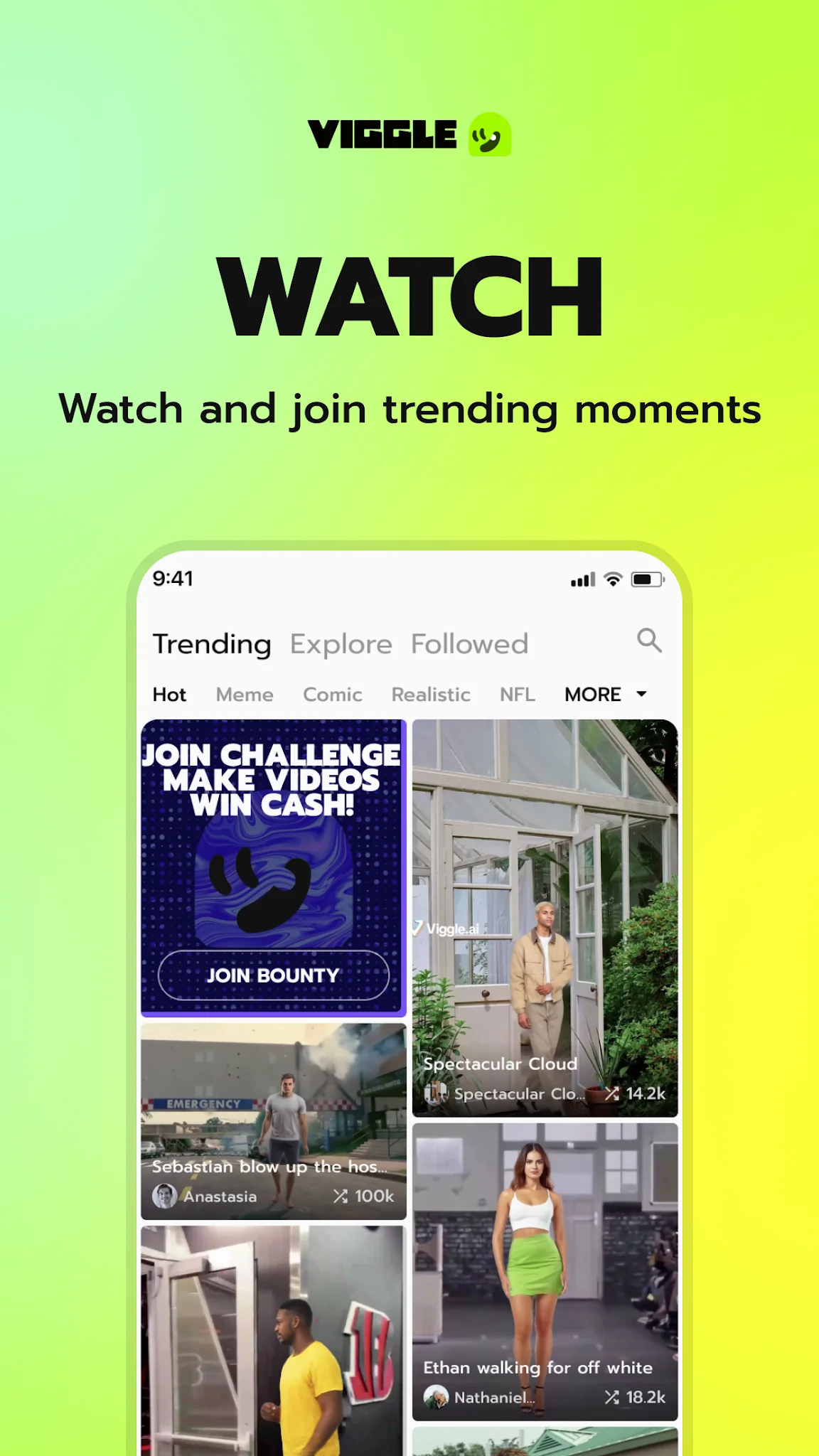 Скриншот Viggle AI: Meme Maker 2