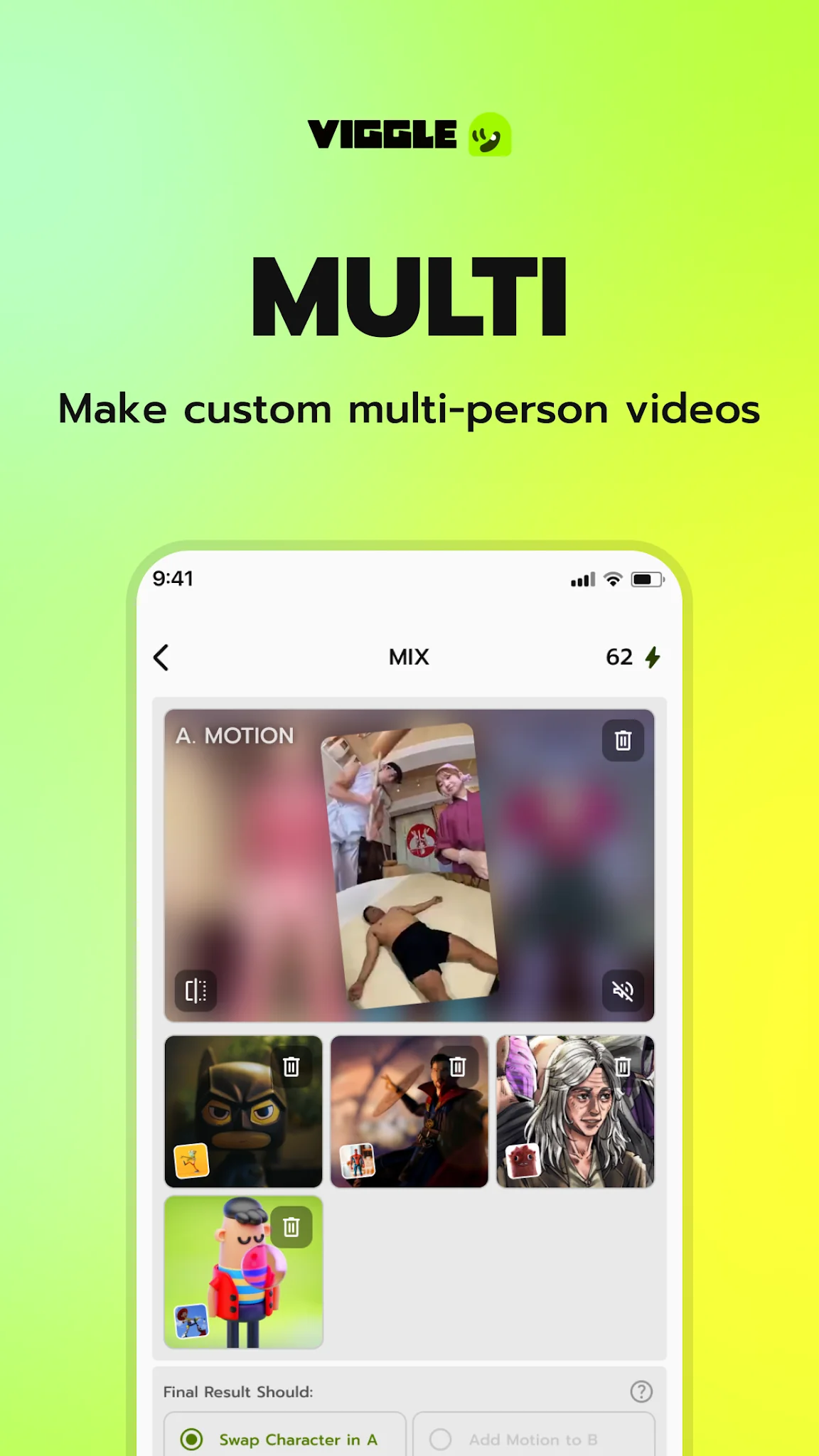 Скриншот Viggle AI: Meme Maker 3