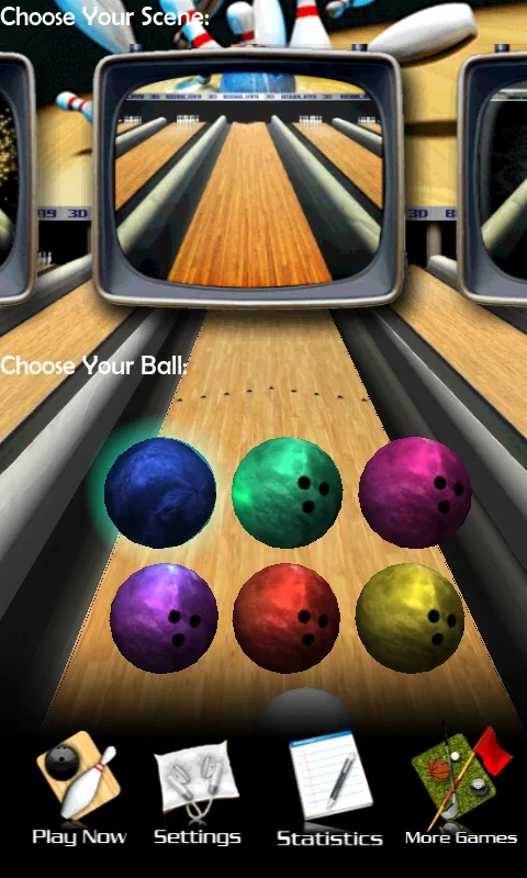لقطة شاشة 1 لـ 3D Bowling