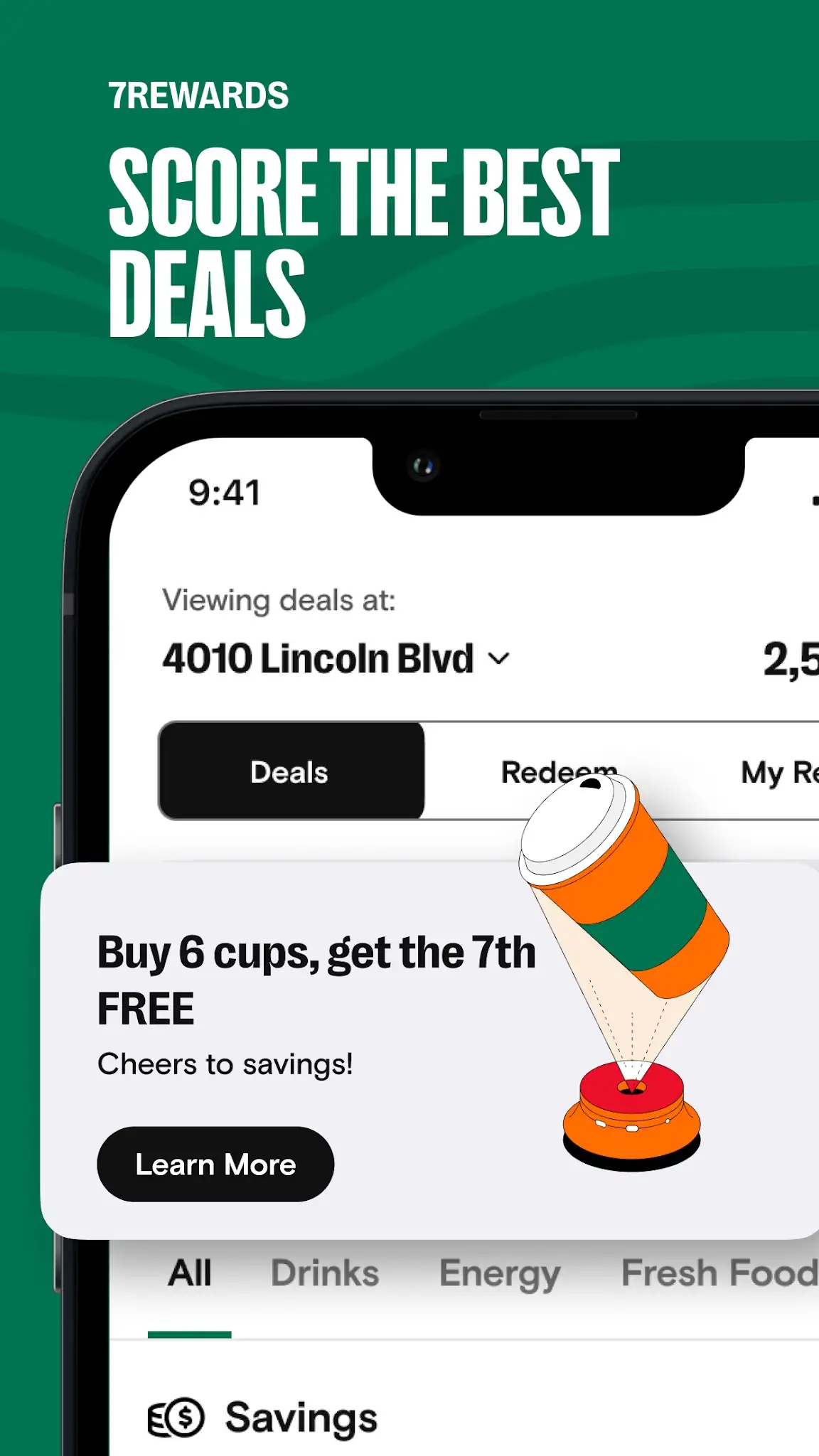 لقطة شاشة 7-Eleven: Rewards & Shopping %د