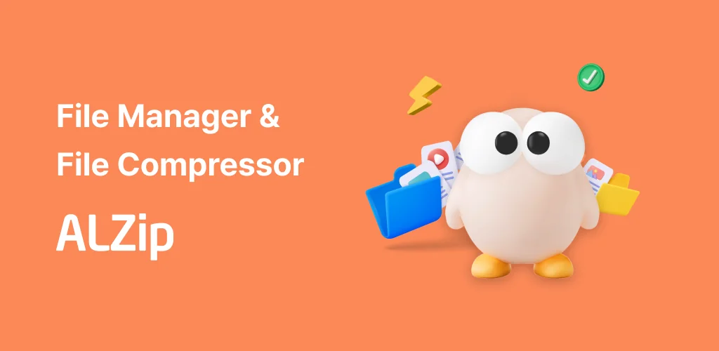 ALZip – File Manager & Unzip app cover art for Android
