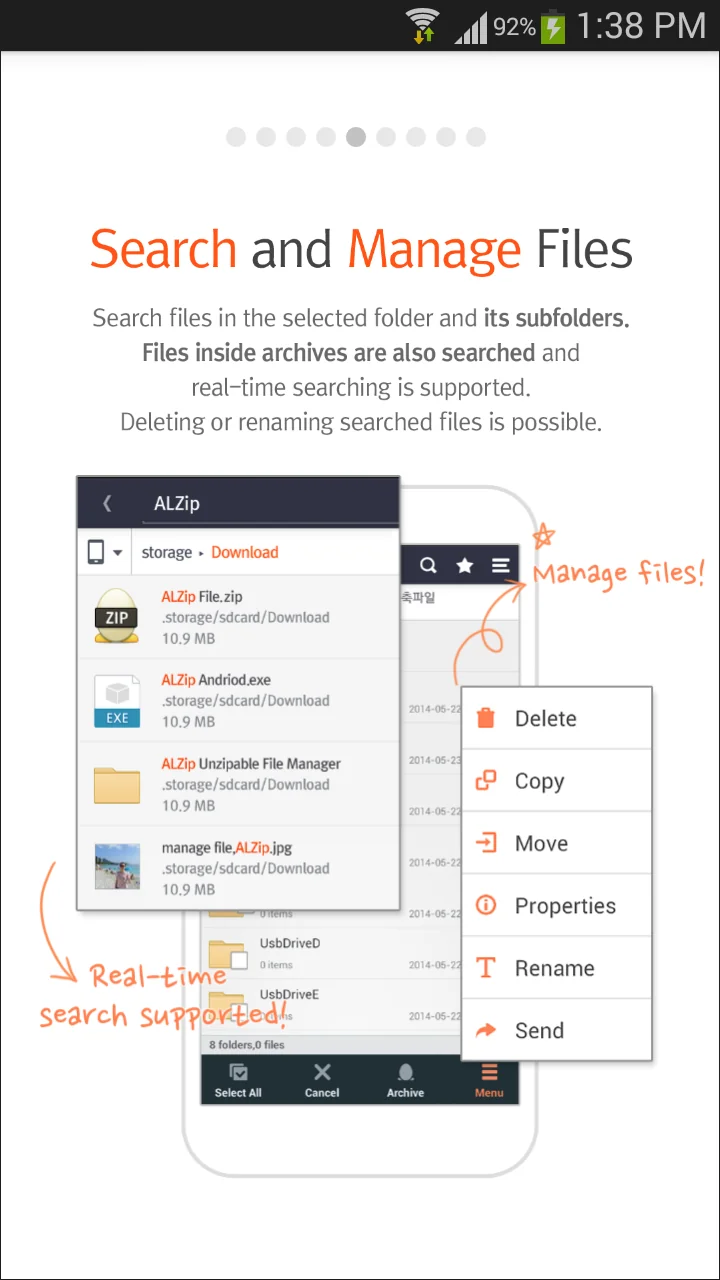Screenshot ALZip – File Manager & Unzip 4