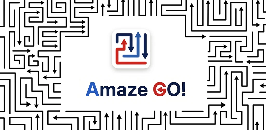Amaze GO! Flecha Rompecabezas juego carátulas para Android