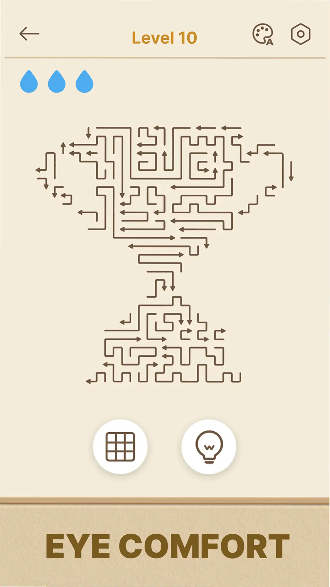 Captura de pantalla Amaze GO! Flecha Rompecabezas 1