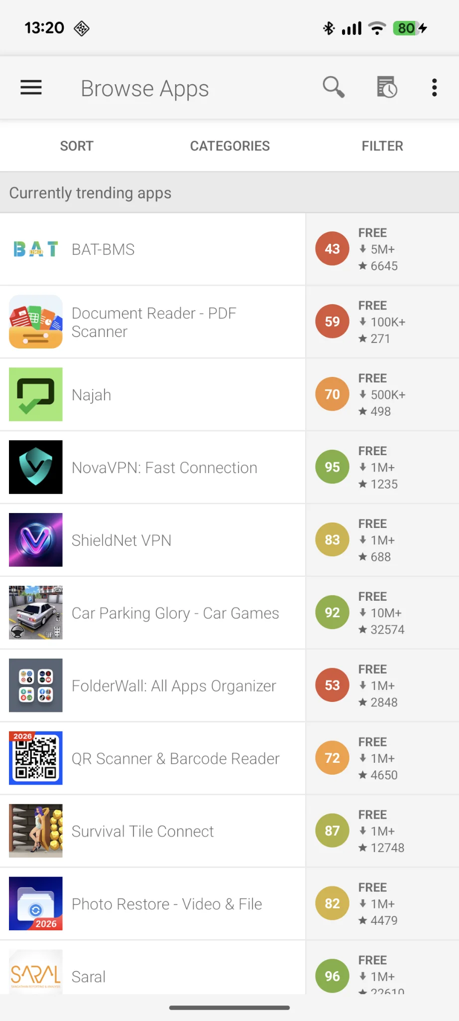 AppBrain App Market скриншот 1
