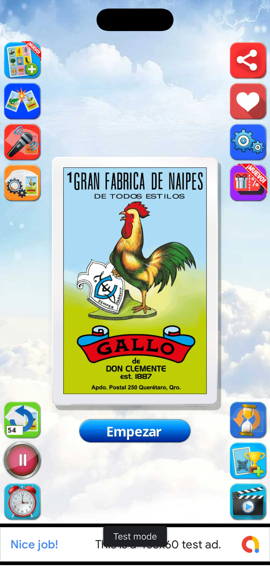 Captura de pantalla Baraja de Lotería Mexicana ® 5