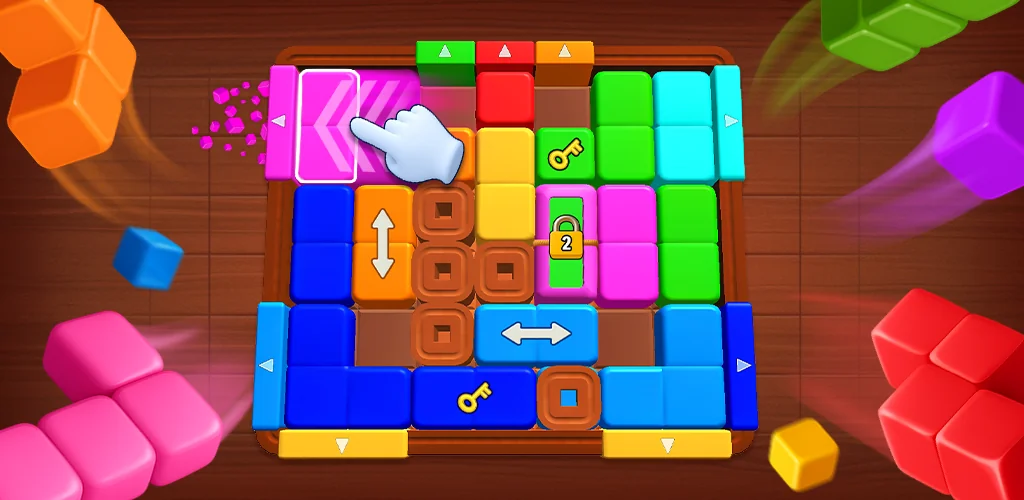 Block Color Mania, Puzzle Game game cover art for Android