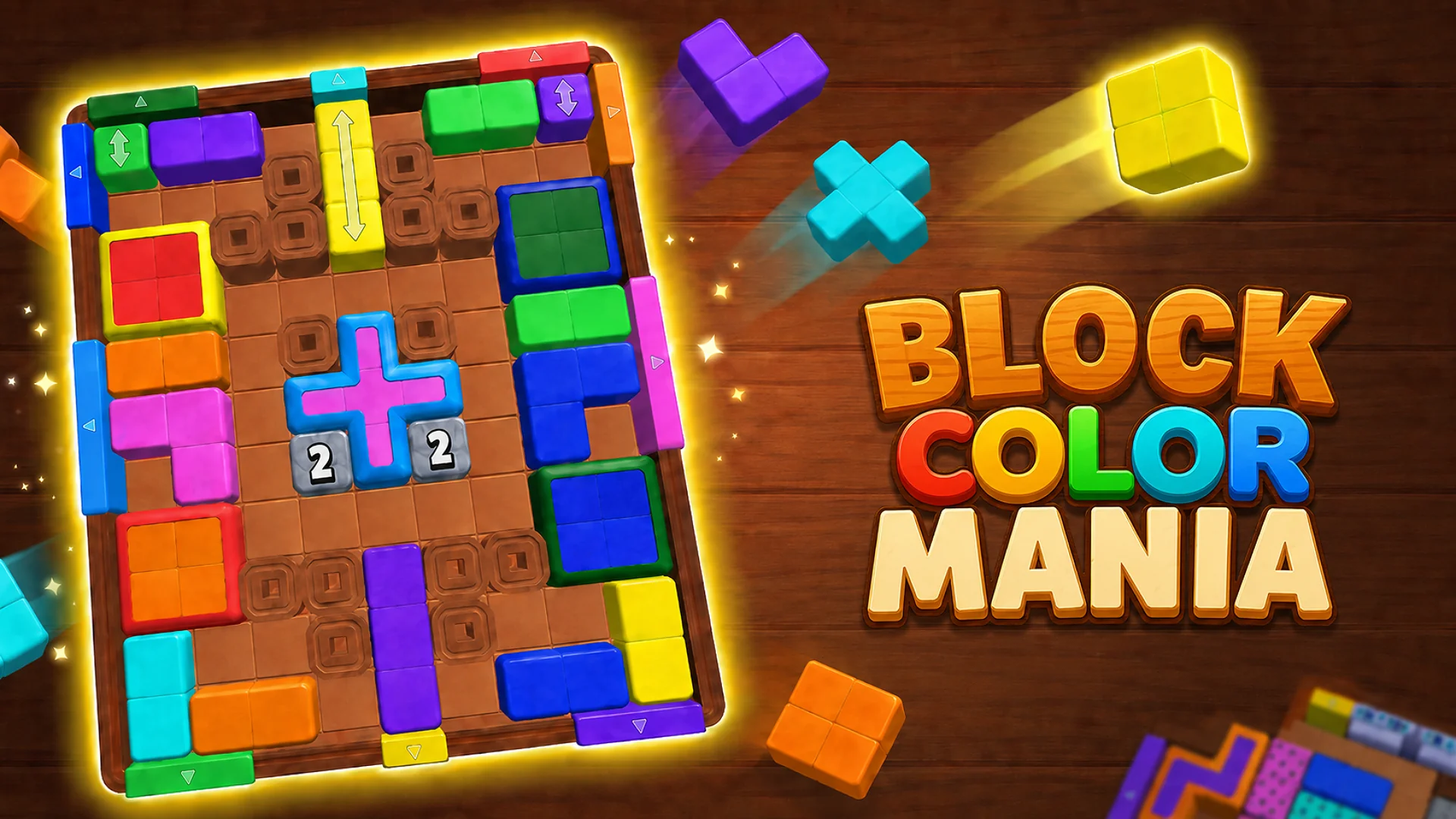 Screenshot Block Color Mania, Puzzle Game 1