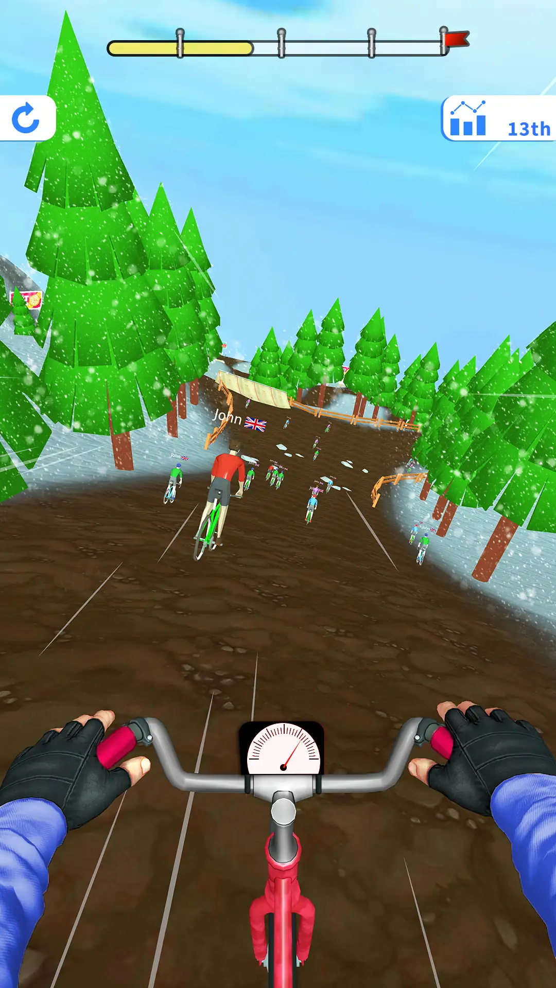 Captura de tela de BMX Cycle Extreme Bicycle Game 1