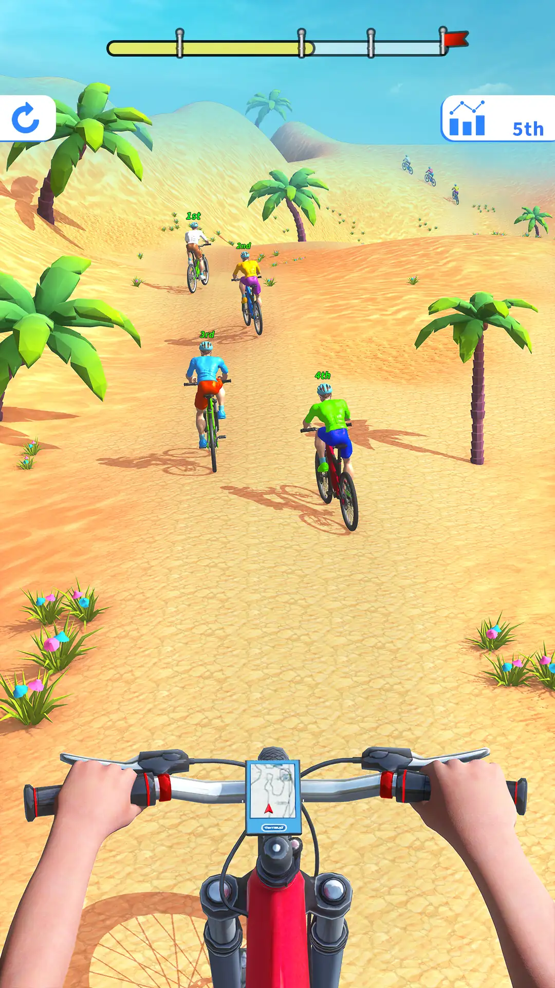 Captura de tela de BMX Cycle Extreme Bicycle Game 4