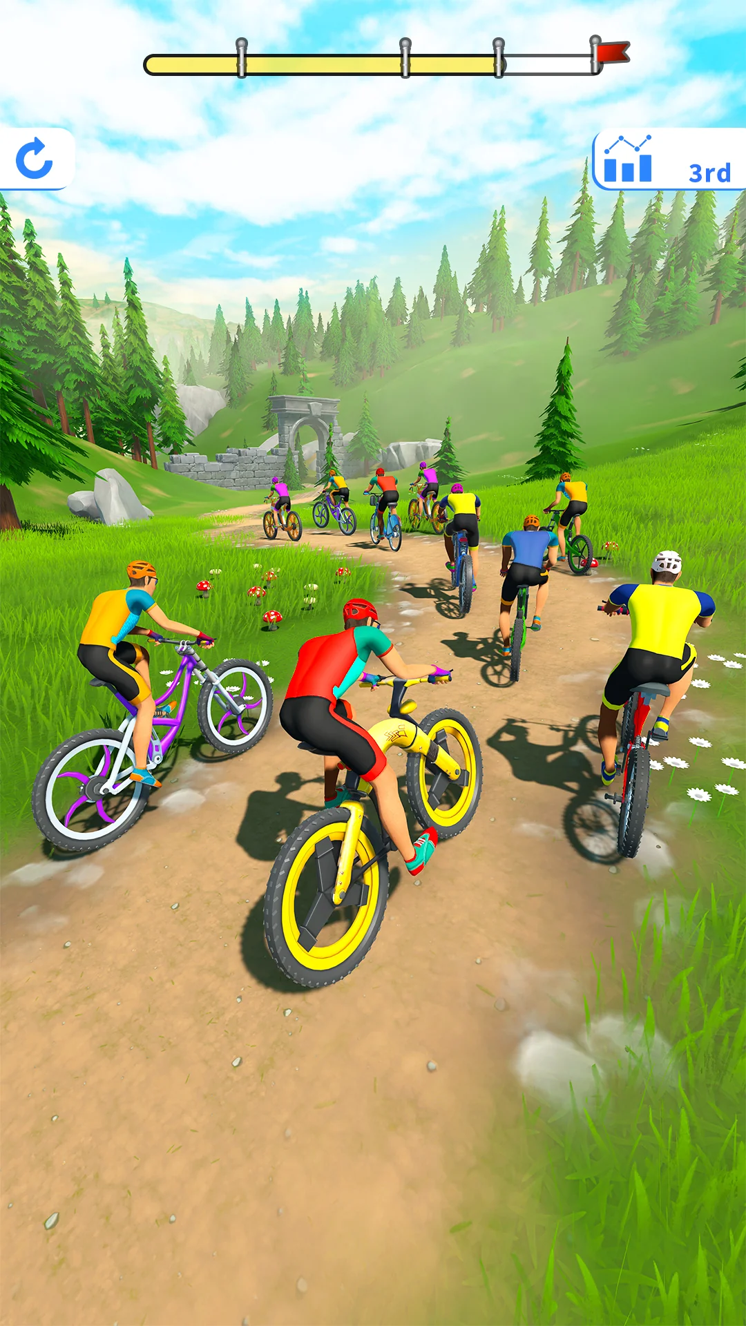 Captura de tela de BMX Cycle Extreme Bicycle Game 5