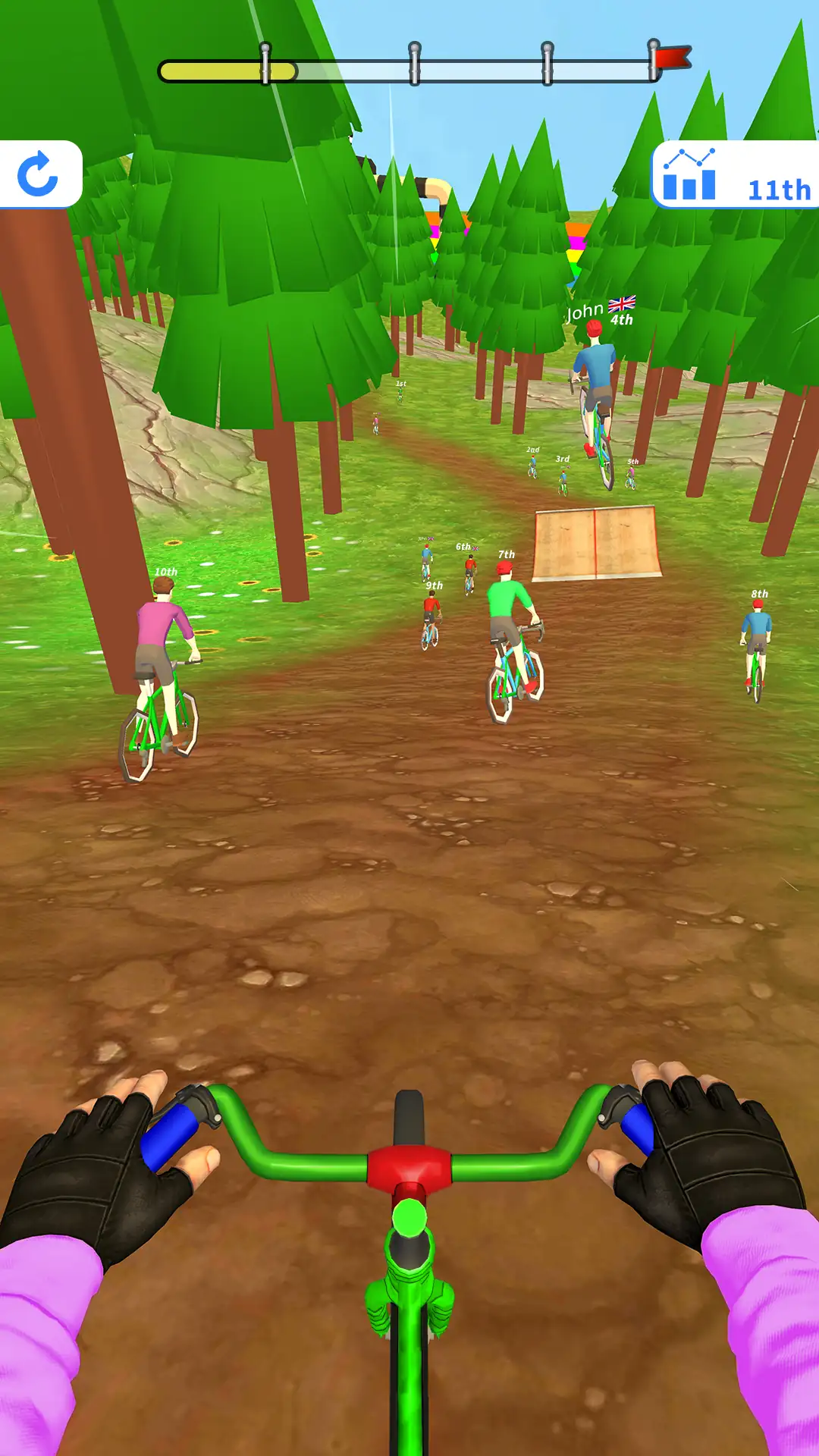 Captura de tela de BMX Cycle Extreme Bicycle Game 6