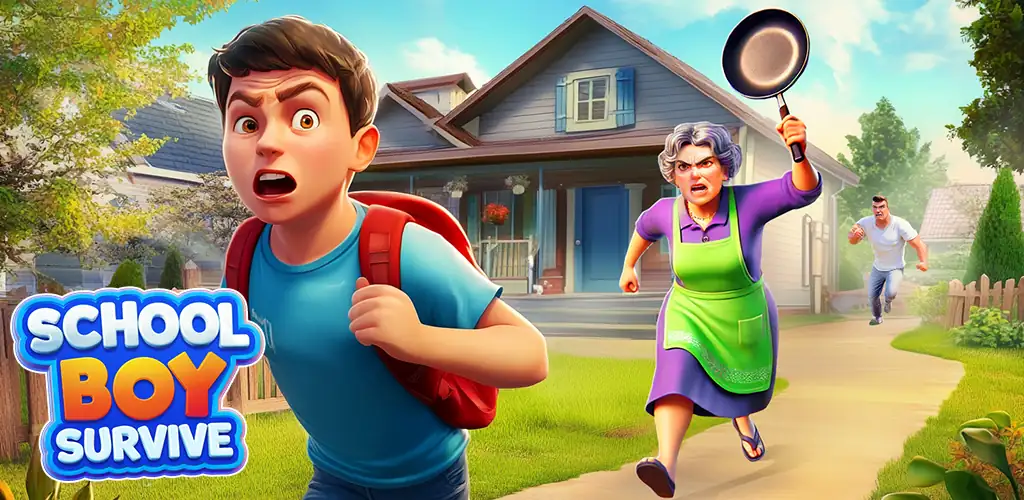 Boy Stealth Escape: Runaway لعبة غلاف فني للأندرويد