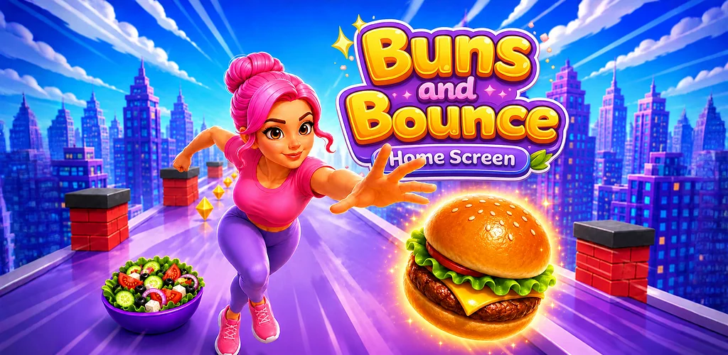 Buns and Bounce Home Screen application cover art for Android