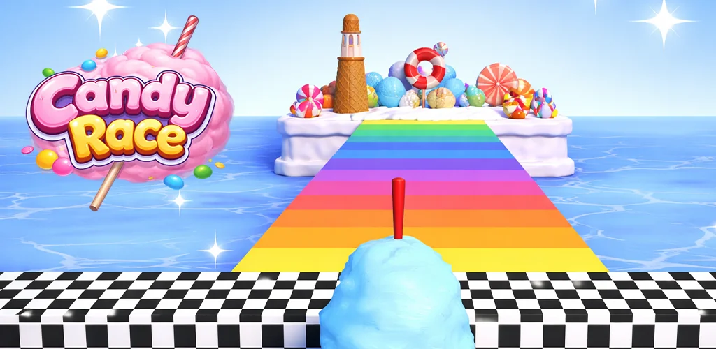Candy Race Launcher برنامج غلاف فني للأندرويد