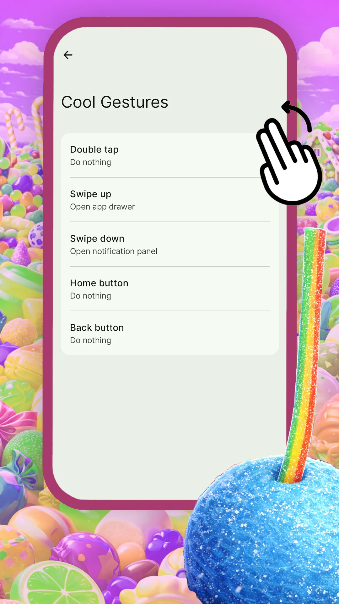 لقطة شاشة Candy Race Launcher %د