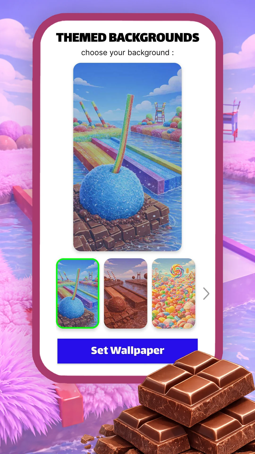 لقطة شاشة Candy Race Launcher %د