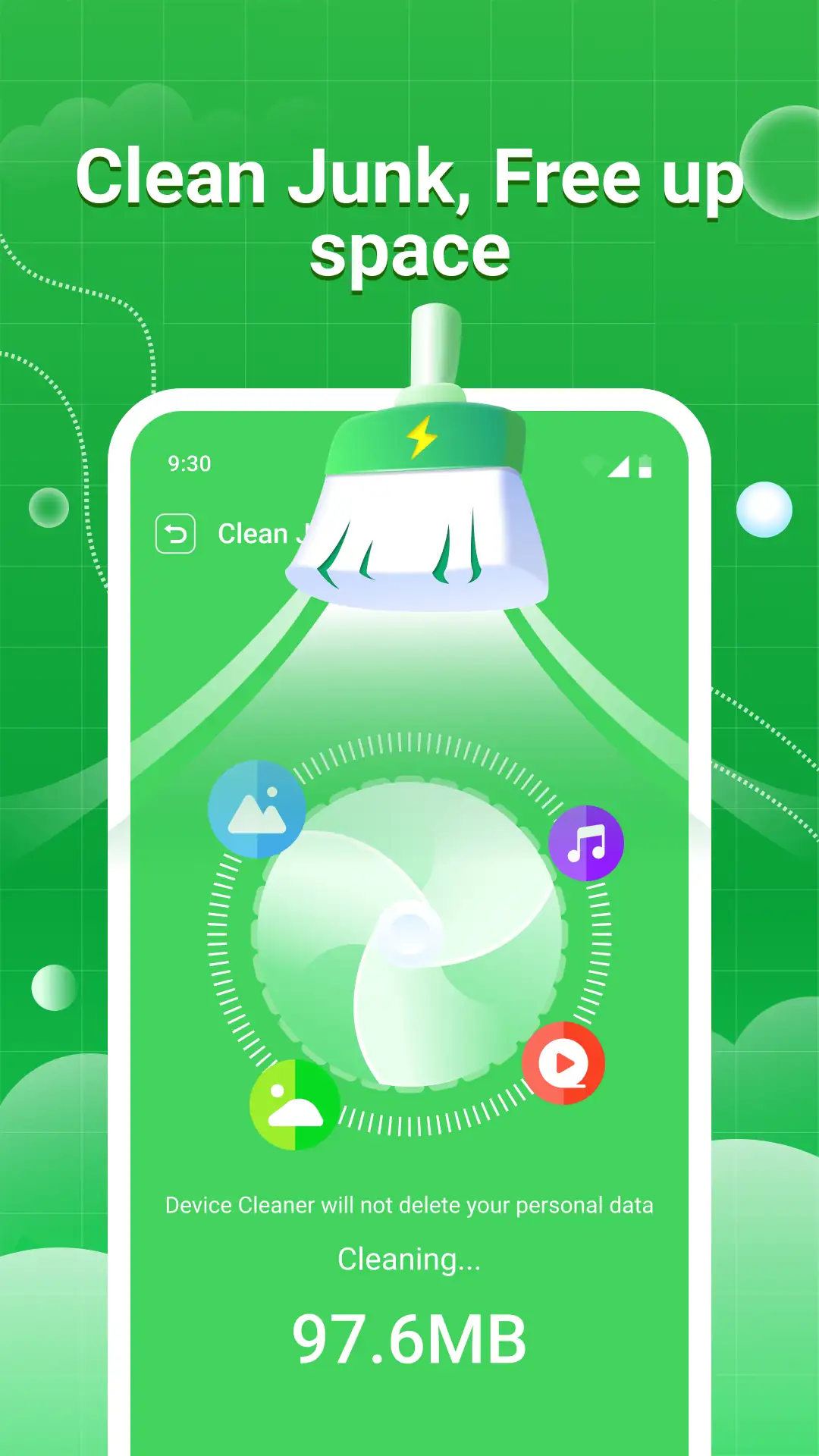 Capture d'écran Nettoyage et antivirus 1