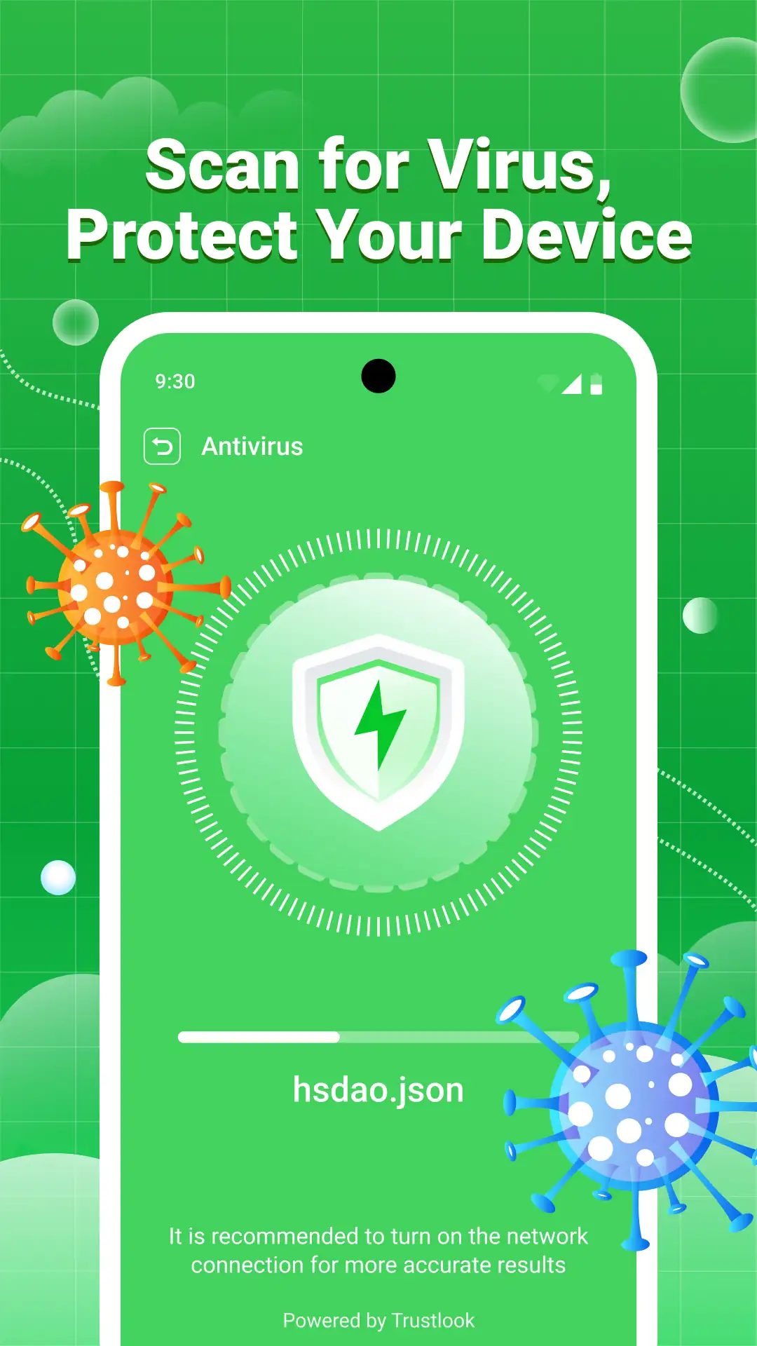 Capture d'écran Nettoyage et antivirus 3