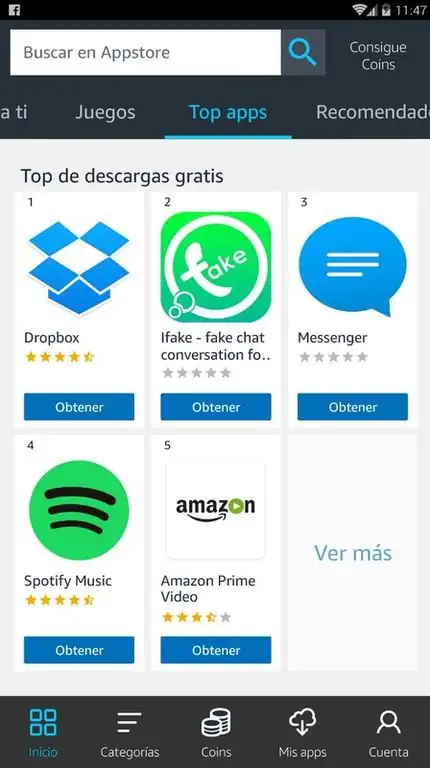 截图 Amazon AppStore 3