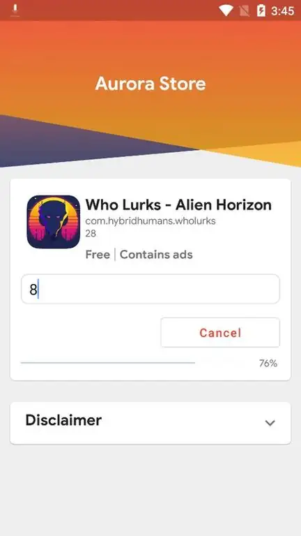 Скриншот Aurora Store 1