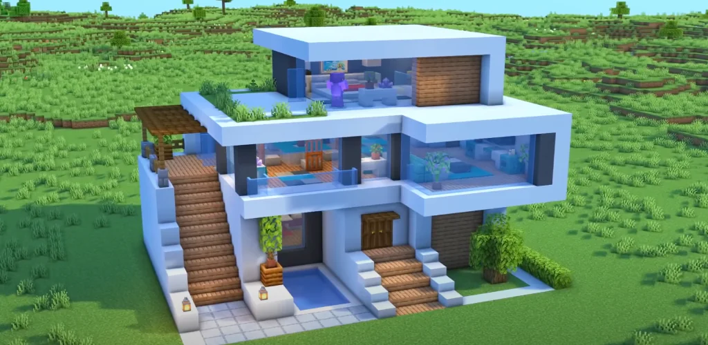 Craft World Block Building 3D खेल Android के लिए कवर आर्ट