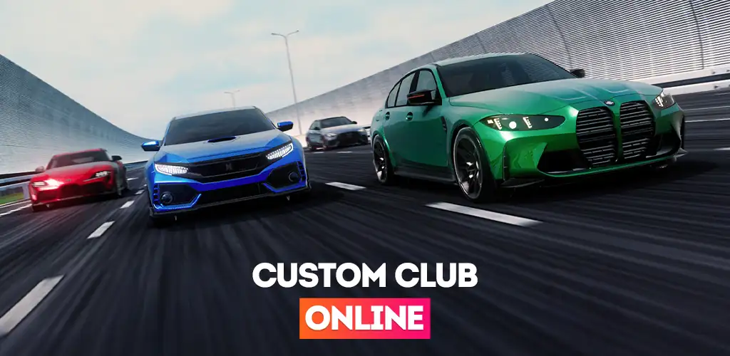 Custom Club: Online Racing 3D 游戏 Android 封面艺术