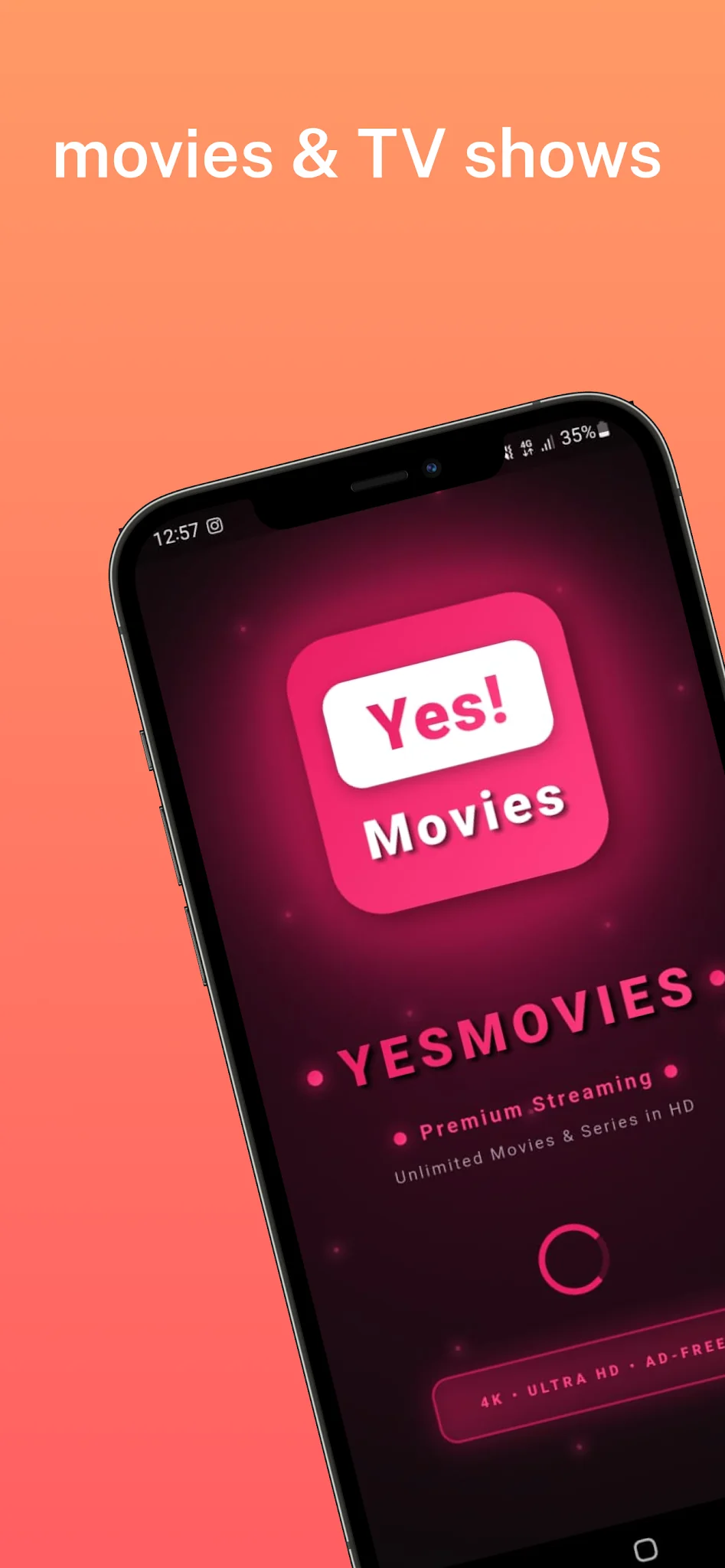YesMovies : Movies & TV Show скриншот 1
